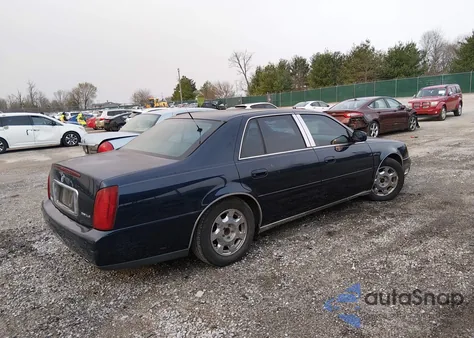 2002 Cadillac Deville Standard из США, поврежденный, VIN 1G6KD54Y22U156324